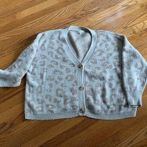C&C  California Plus Size Leopard Print Cardigan